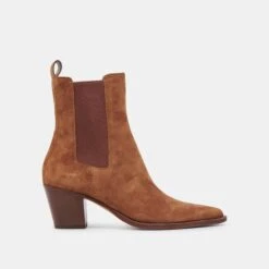SHADIE H2O WIDE BOOTIES BROWN SUEDE(Shadie H2o Wide Booties Brown Suede)