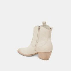 SHANIA BOOTIES IVORY NUBUCK(Shania Booties Ivory Nubuck) -Dolce Vita DOLCEVITA BOOTS SHANIA IVORYNUBUCK 09