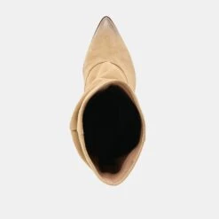 TALINA BOOTS DK TAUPE SUEDE(Talina Boots Dk Taupe Suede) -Dolce Vita DOLCEVITA BOOTS TALINA DK TAUPE SUEDE 06