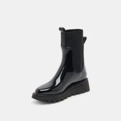 TROPIC H2O BOOTS MIDNIGHT PATENT STELLA(Tropic H2o Boots Midnight Patent Stella) 14 TROPIC H2O BOOTS MIDNIGHT PATENT STELLA(Tropic H2o Boots Midnight Patent Stella) -Dolce Vita DOLCEVITA BOOTS TROPIC H2O MIDNIGHT PATENT STELLA H2O 08