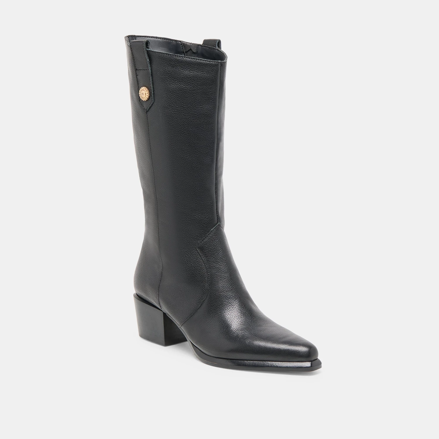 VERN BOOTS BLACK LEATHER(Vern Boots Black Leather) 2 VERN BOOTS BLACK LEATHER(Vern Boots Black Leather) - Image 2