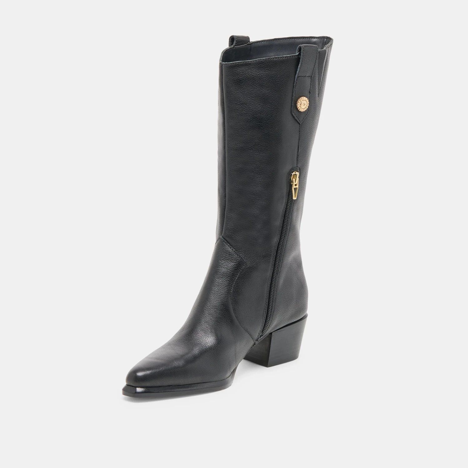 VERN BOOTS BLACK LEATHER(Vern Boots Black Leather) 4 VERN BOOTS BLACK LEATHER(Vern Boots Black Leather) - Image 4