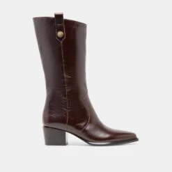 VERN BOOTS CHOCOLATE LEATHER(Vern Boots Chocolate Leather)