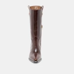 VERN BOOTS CHOCOLATE LEATHER(Vern Boots Chocolate Leather) -Dolce Vita DOLCEVITA BOOTS VERN CHOCOLATELEATHER 04