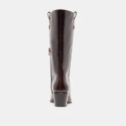 VERN BOOTS CHOCOLATE LEATHER(Vern Boots Chocolate Leather) -Dolce Vita DOLCEVITA BOOTS VERN CHOCOLATELEATHER 05