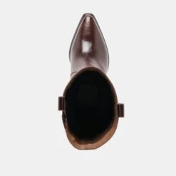 VERN BOOTS CHOCOLATE LEATHER(Vern Boots Chocolate Leather) -Dolce Vita DOLCEVITA BOOTS VERN CHOCOLATELEATHER 06