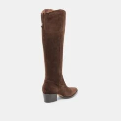 VIRONA H2O BOOTS DK BROWN SUEDE(Virona H2o Boots Dk Brown Suede) -Dolce Vita DOLCEVITA BOOTS VIRONAH2O DKBROWNSUEDEH2O 03