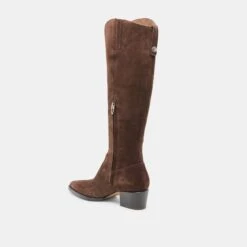 VIRONA H2O BOOTS DK BROWN SUEDE(Virona H2o Boots Dk Brown Suede) -Dolce Vita DOLCEVITA BOOTS VIRONAH2O DKBROWNSUEDEH2O 08