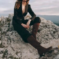 VIRONA H2O BOOTS DK BROWN SUEDE(Virona H2o Boots Dk Brown Suede) -Dolce Vita DOLCEVITA BOOTS VIRONA H2O DK BROWN SUEDE H2O 2