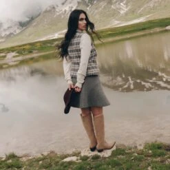 VIRONA H2O BOOTS DK TAUPE SUEDE(Virona H2o Boots Dk Taupe Suede) -Dolce Vita DOLCEVITA BOOTS VIRONA H2O DK TAUPE SUEDE H2O 3