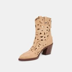 ZENOBI BOOTIES CAMEL DISTRESSED LEATHER(Zenobi Booties Camel Distressed Leather) -Dolce Vita DOLCEVITA BOOT ZENOBI CAMELDISTRESSEDLEATHER 08