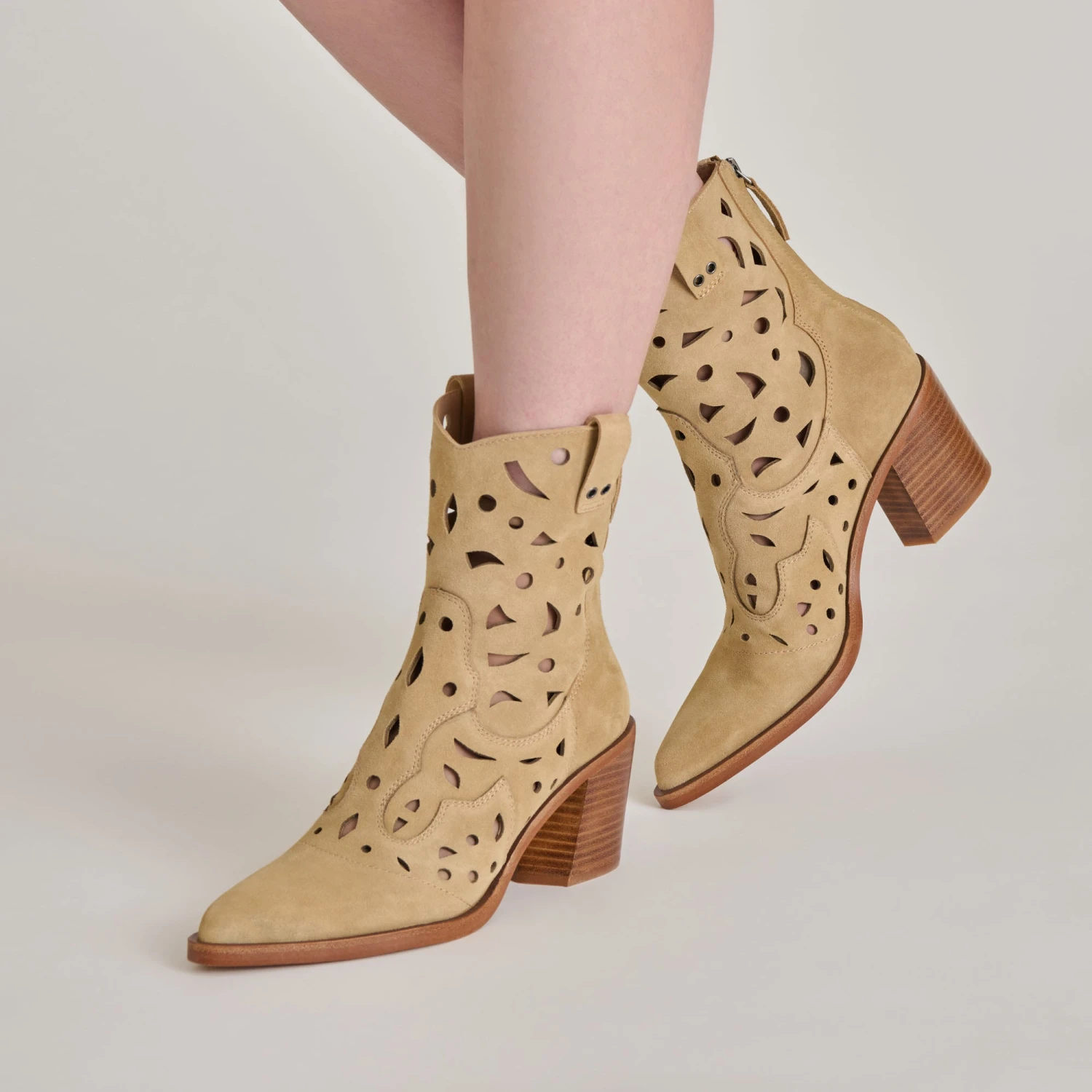 ZENOBI BOOTIES DK TAUPE SUEDE(Zenobi Booties Dk Taupe Suede) 2 ZENOBI BOOTIES DK TAUPE SUEDE(Zenobi Booties Dk Taupe Suede) - Image 2