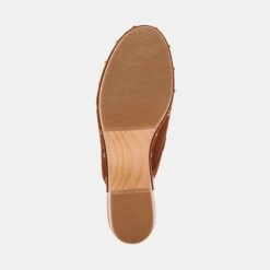 CLOSEN CLOGS COGNAC SUEDE - COGNAC SUEDE / 8 / 935 - Re:vita(Closen Clogs Cognac Suede Cognac Suede 8 935 Resale) -Dolce Vita DOLCEVITA CLOGS CLOSEN COGNACSUEDE 07