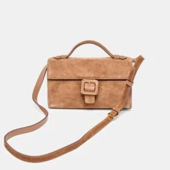 CHRIS CROSSBODY CAMEL SUEDE(Chris Crossbody Camel Suede) -Dolce Vita DOLCEVITA CROSSBODY CHRIS CAMELSUEDE 4