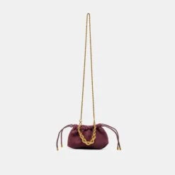 CLEO CROSSBODY BURGUNDY SUEDE(Cleo Crossbody Burgundy Suede)