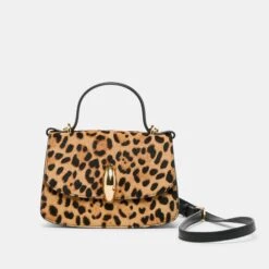 LUCIA CROSSBODY LEOPARD CALF HAIR(Lucia Crossbody Leopard Calf Hair) 8 LUCIA CROSSBODY LEOPARD CALF HAIR(Lucia Crossbody Leopard Calf Hair) -Dolce Vita DOLCEVITA CROSSBODY LUCIA H LEOPARDCALFHAIR 3