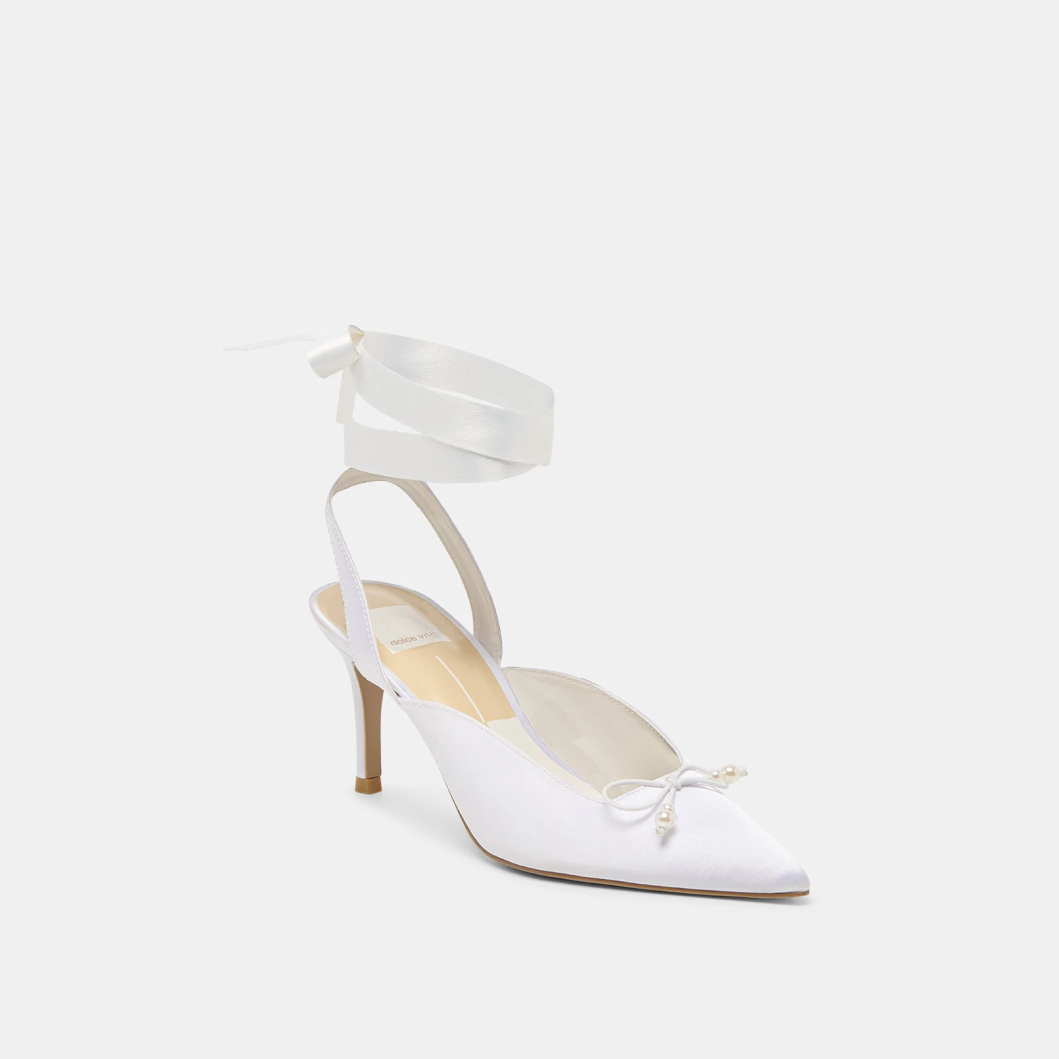 EFORA HEELS TRUE WHITE SATIN(Efora Heels True White Satin) 2 EFORA HEELS TRUE WHITE SATIN(Efora Heels True White Satin) - Image 2