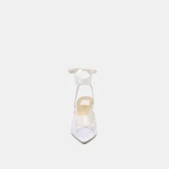 EFORA HEELS TRUE WHITE SATIN(Efora Heels True White Satin) 14 EFORA HEELS TRUE WHITE SATIN(Efora Heels True White Satin) -Dolce Vita DOLCEVITA DOLCEVITA HEELS EFORA TRUEWHITE SATIN VELVET 04