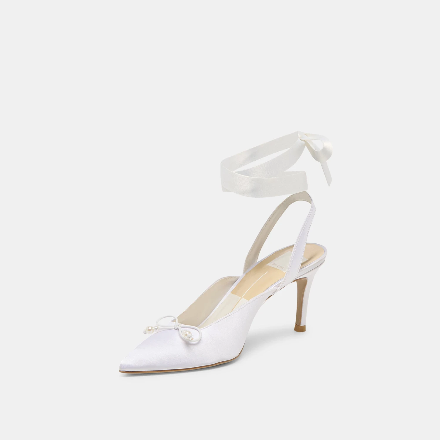 EFORA HEELS TRUE WHITE SATIN(Efora Heels True White Satin) 4 EFORA HEELS TRUE WHITE SATIN(Efora Heels True White Satin) - Image 4
