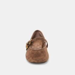 ALIZZA BALLET FLATS DK BROWN SUEDE(Alizza Ballet Flats Dk Brown Suede) -Dolce Vita DOLCEVITA FLATS ALIZZA DKBROWNSUEDE 04