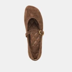 ALIZZA BALLET FLATS DK BROWN SUEDE(Alizza Ballet Flats Dk Brown Suede) -Dolce Vita DOLCEVITA FLATS ALIZZA DKBROWNSUEDE 06