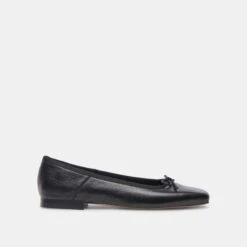 Dolce Vita ANISA BALLET FLATS BLACK LEATHER(Anisa Ballet Flats Black Leather)