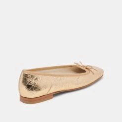 ANISA BALLET FLATS GOLD DISTRESSED LEATHER - Re:vita(Anisa Ballet Flats Gold Distressed Leather Resale) -Dolce Vita DOLCEVITA FLATS ANISA GOLDDISTRESSEDLEATHER 03 7eb13a56 4819 439e 9094 fef5c2926d9f