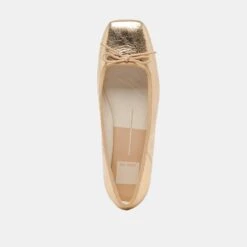 ANISA BALLET FLATS GOLD DISTRESSED LEATHER - Re:vita(Anisa Ballet Flats Gold Distressed Leather Resale) -Dolce Vita DOLCEVITA FLATS ANISA GOLDDISTRESSEDLEATHER 06 6568647d 7d8e 44cb 98f0 ff2b61cfc704