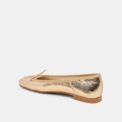 ANISA BALLET FLATS GOLD DISTRESSED LEATHER(Anisa Ballet Flats Gold Distressed Leather) 15 ANISA BALLET FLATS GOLD DISTRESSED LEATHER(Anisa Ballet Flats Gold Distressed Leather) -Dolce Vita DOLCEVITA FLATS ANISA GOLDDISTRESSEDLEATHER 09