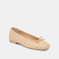 ANISA BALLET FLATS LT NATURAL WOVEN RAFFIA(Anisa Ballet Flats Lt Natural Woven Raffia) 13 ANISA BALLET FLATS LT NATURAL WOVEN RAFFIA(Anisa Ballet Flats Lt Natural Woven Raffia) -Dolce Vita DOLCEVITA FLATS ANISA LTNATURALWOVENRAFFIA 01