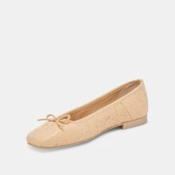 ANISA BALLET FLATS LT NATURAL WOVEN RAFFIA(Anisa Ballet Flats Lt Natural Woven Raffia) 16 ANISA BALLET FLATS LT NATURAL WOVEN RAFFIA(Anisa Ballet Flats Lt Natural Woven Raffia) -Dolce Vita DOLCEVITA FLATS ANISA LTNATURALWOVENRAFFIA 08