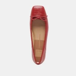 ANISA BALLET FLATS RED CRINKLE PATENT(Anisa Ballet Flats Red Crinkle Patent) -Dolce Vita DOLCEVITA FLATS ANISA REDCRINKLEPATENT 06