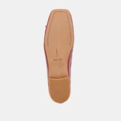 ANISA BALLET FLATS RED CRINKLE PATENT(Anisa Ballet Flats Red Crinkle Patent) -Dolce Vita DOLCEVITA FLATS ANISA REDCRINKLEPATENT 07