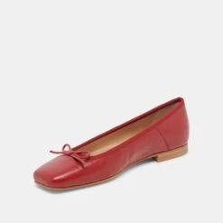 ANISA BALLET FLATS RED CRINKLE PATENT(Anisa Ballet Flats Red Crinkle Patent) -Dolce Vita DOLCEVITA FLATS ANISA REDCRINKLEPATENT 08