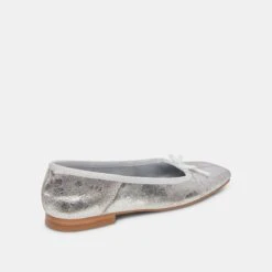 Dolce Vita ANISA BALLET FLATS SILVER DISTRESSED LEATHER(Anisa Ballet Flats Silver Distressed Leather) -Dolce Vita DOLCEVITA FLATS ANISA SILVERDESTRESSEDLEATHER 03