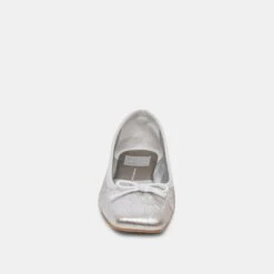 Dolce Vita ANISA BALLET FLATS SILVER DISTRESSED LEATHER(Anisa Ballet Flats Silver Distressed Leather) -Dolce Vita DOLCEVITA FLATS ANISA SILVERDESTRESSEDLEATHER 04