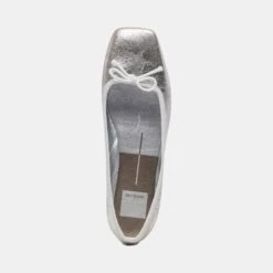 Dolce Vita ANISA BALLET FLATS SILVER DISTRESSED LEATHER(Anisa Ballet Flats Silver Distressed Leather) -Dolce Vita DOLCEVITA FLATS ANISA SILVERDESTRESSEDLEATHER 06