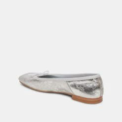ANISA WIDE BALLET FLATS SILVER DISTRESSED LEATHER(Anisa Wide Ballet Flats Silver Distressed Leather) -Dolce Vita DOLCEVITA FLATS ANISA SILVERDESTRESSEDLEATHER 09 7b807d99 0b3e 4ec4 a2e8 7b63c156b8d2
