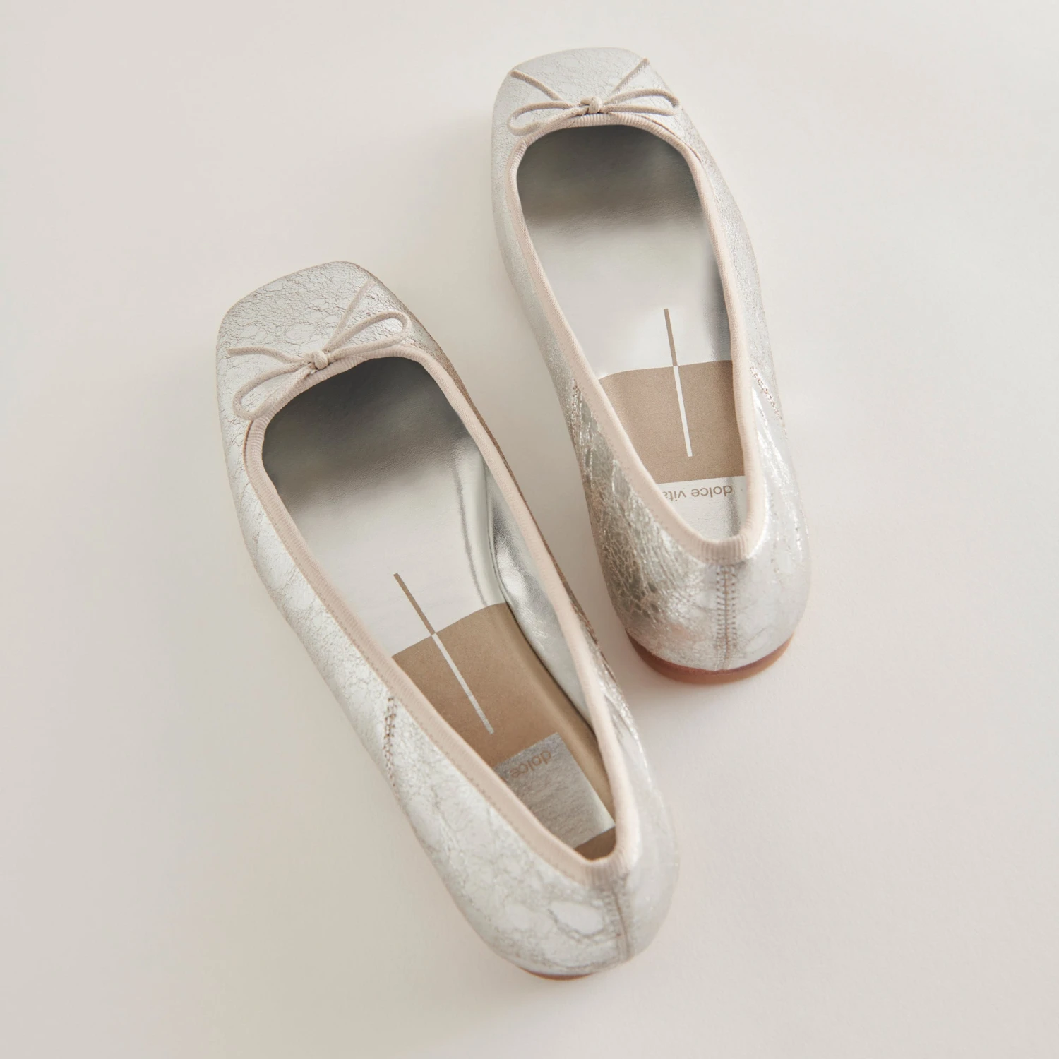 ANISA BALLET FLATS SILVER DISTRESSED LEATHER - Re:vita(Anisa Ballet Flats Silver Distressed Leather Resale) 8 ANISA BALLET FLATS SILVER DISTRESSED LEATHER - Re:vita(Anisa Ballet Flats Silver Distressed Leather Resale) - Image 8