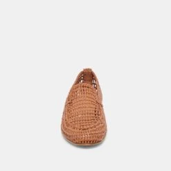 ARMOND FLATS COGNAC WOVEN LEATHER(Armond Flats Cognac Woven Leather) -Dolce Vita DOLCEVITA FLATS ARMOND COGNACWOVENLEATHER 04