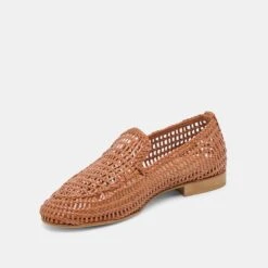 ARMOND FLATS COGNAC WOVEN LEATHER(Armond Flats Cognac Woven Leather) -Dolce Vita DOLCEVITA FLATS ARMOND COGNACWOVENLEATHER 08
