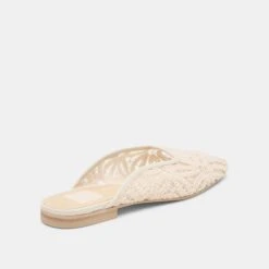 AUBRIE FLATS IVORY MACRAME MESH(Aubrie Flats Ivory Macrame Mesh) 11 AUBRIE FLATS IVORY MACRAME MESH(Aubrie Flats Ivory Macrame Mesh) -Dolce Vita DOLCEVITA FLATS AUBRIE IVORYMACRAMEMESH 03