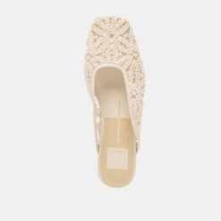 AUBRIE FLATS IVORY MACRAME MESH(Aubrie Flats Ivory Macrame Mesh) 16 AUBRIE FLATS IVORY MACRAME MESH(Aubrie Flats Ivory Macrame Mesh) -Dolce Vita DOLCEVITA FLATS AUBRIE IVORYMACRAMEMESH 06