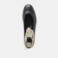 BAIDEN BALLET FLATS BLACK LEATHER(Baiden Ballet Flats Black Leather) -Dolce Vita DOLCEVITA FLATS BAIDEN BLACKLEATHER 06