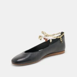 BAIDEN BALLET FLATS BLACK LEATHER(Baiden Ballet Flats Black Leather) -Dolce Vita DOLCEVITA FLATS BAIDEN BLACKLEATHER 08