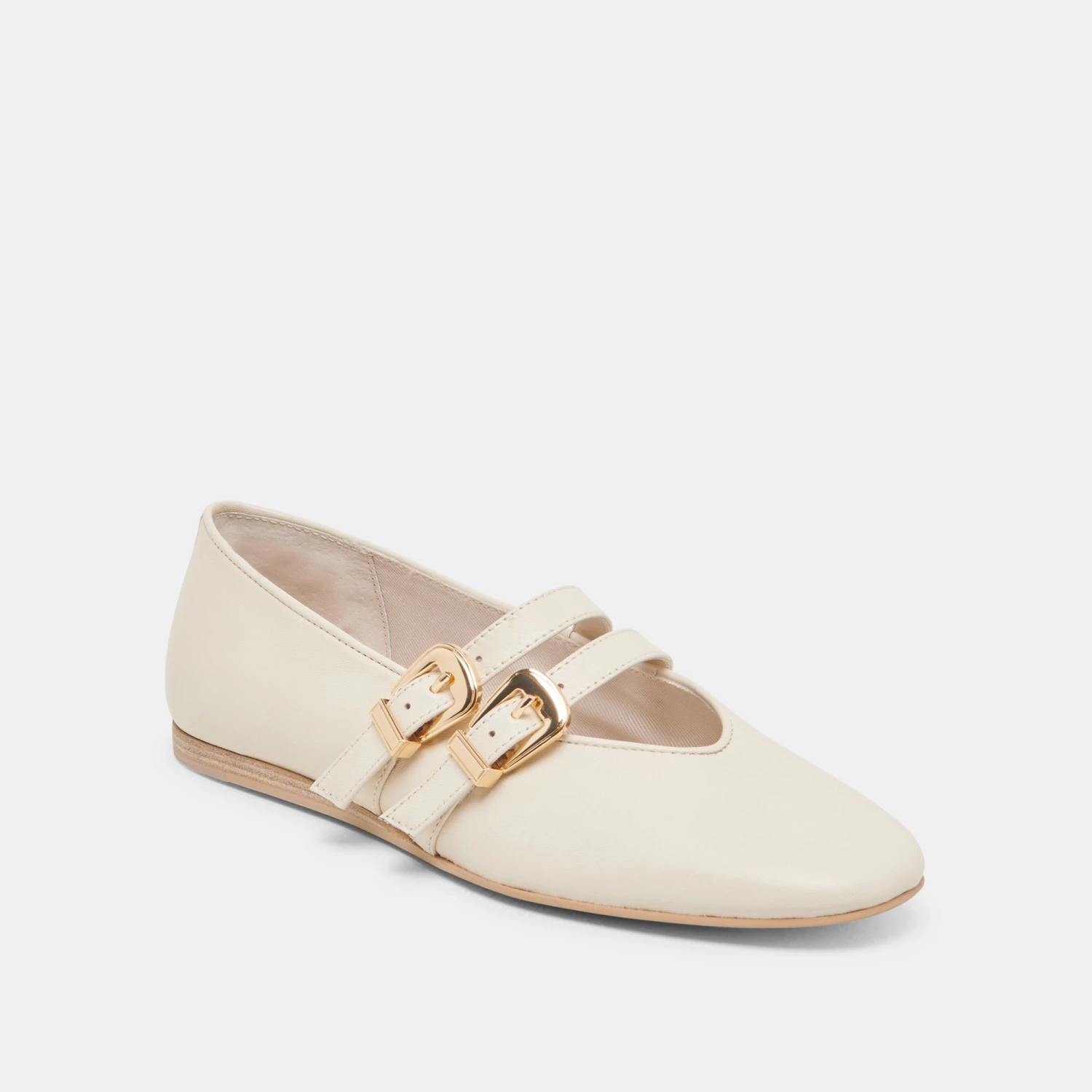 BAYLEE BALLET FLATS IVORY LEATHER(Baylee Ballet Flats Ivory Leather) 3 BAYLEE BALLET FLATS IVORY LEATHER(Baylee Ballet Flats Ivory Leather) - Image 3