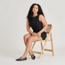 BAYLEE BALLET FLATS BLACK LEATHER(Baylee Ballet Flats Black Leather) 17 BAYLEE BALLET FLATS BLACK LEATHER(Baylee Ballet Flats Black Leather) -Dolce Vita DOLCEVITA FLATS BAYLEE MIDNIGHTCRINKLEPATENT ONFOOT 01