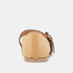 BAYLEE BALLET FLATS NATURAL RAFFIA(Baylee Ballet Flats Natural Raffia) -Dolce Vita DOLCEVITA FLATS BAYLEE NATURALRAFFIA 05