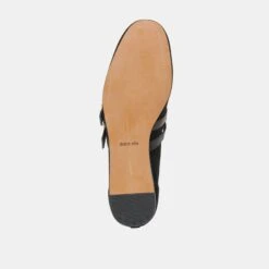 BAYLEE BALLET FLATS ONYX PERFORATED SUEDE(Baylee Ballet Flats Onyx Perforated Suede) -Dolce Vita DOLCEVITA FLATS BAYLEE ONYXPERFORATEDSUEDE 07