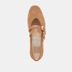 BAYLEE BALLET FLATS PECAN PERFORATED SUEDE(Baylee Ballet Flats Pecan Perforated Suede) 20 BAYLEE BALLET FLATS PECAN PERFORATED SUEDE(Baylee Ballet Flats Pecan Perforated Suede) -Dolce Vita DOLCEVITA FLATS BAYLEE PECANPERFORATEDSUEDE 06